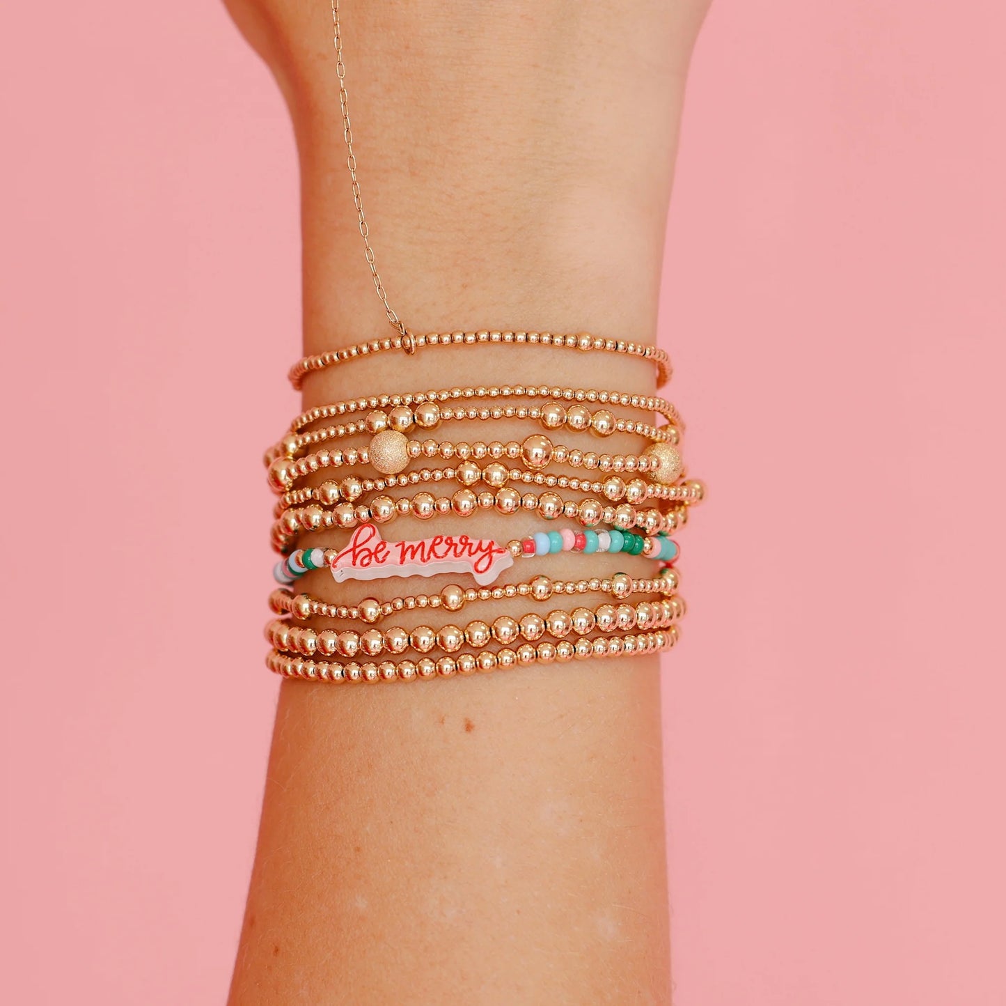 Holiday Sprinkle Bracelets