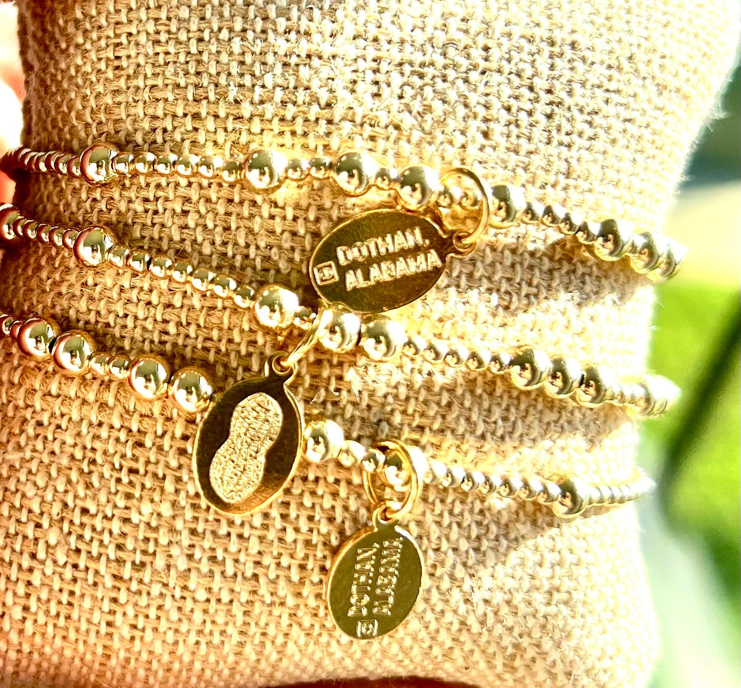E-Girl Hope Unwritten Gold Bracelet-Custom Hissyfits Peanut-8mm Disc