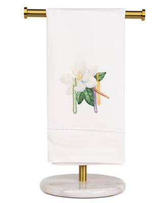 Mardi Magnolia Hand Towel