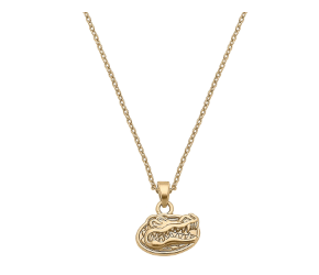 Florida Gators 24k Gold Plated Pendant Necklace