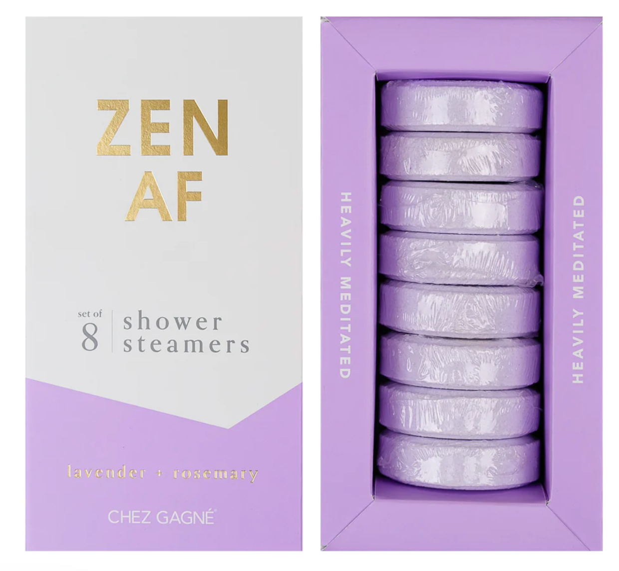 ZEN AF - SHOWER STEAMERS - LAVENDER + ROSEMARY