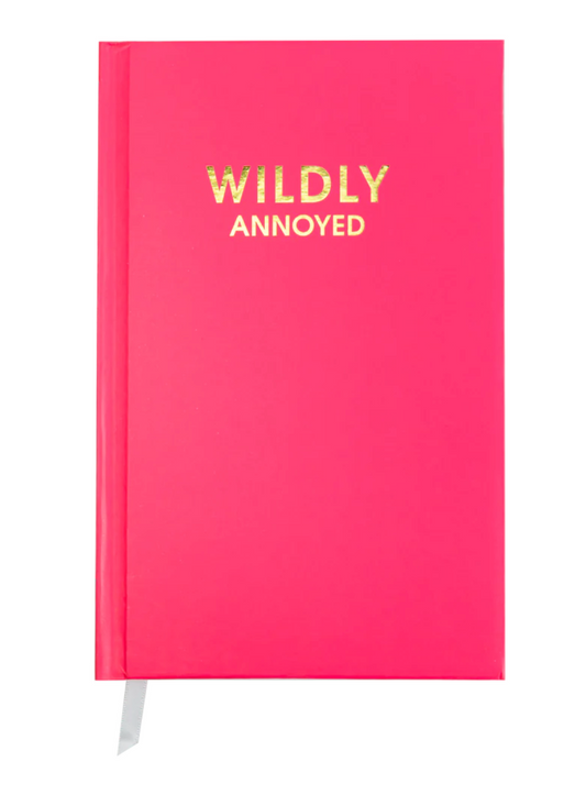 WILDLY ANNOYED - HOT PINK HARDCOVER JOURNAL