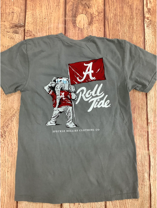 Big Al Flag T-Shirt - Grey
