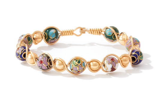Cloisonne Bracelet 8 AG,-
