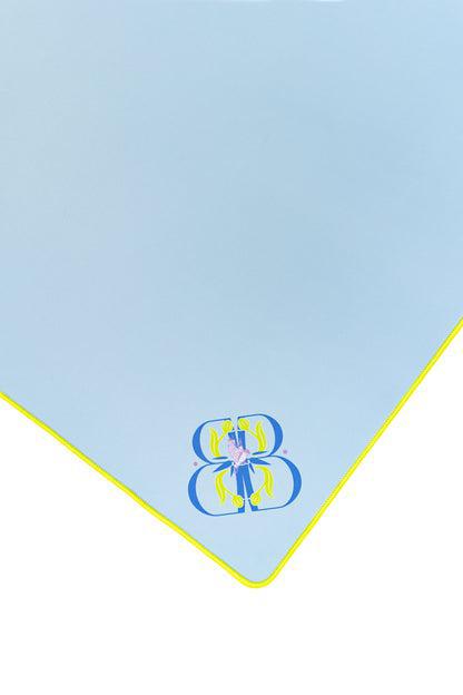 East Meets West Neoprene Mahjong Mat