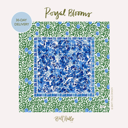 Britt Mills Mahjong Mats (Non-Neoprene): Colorful Chinoiserie