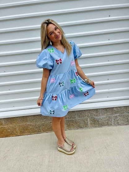 Poplin Mini Dress