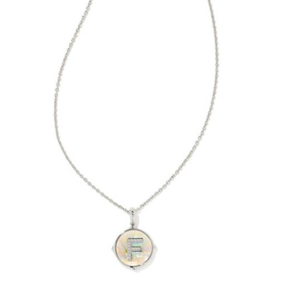 Rhodium Letter Disc