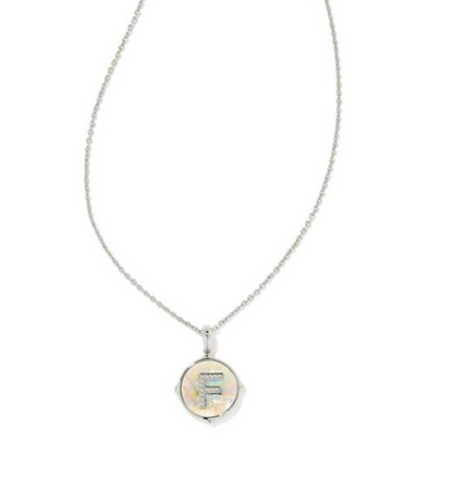 Rhodium Letter Disc