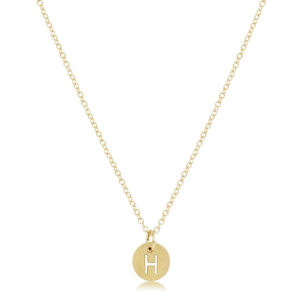 Respect Small Disc - Necklace