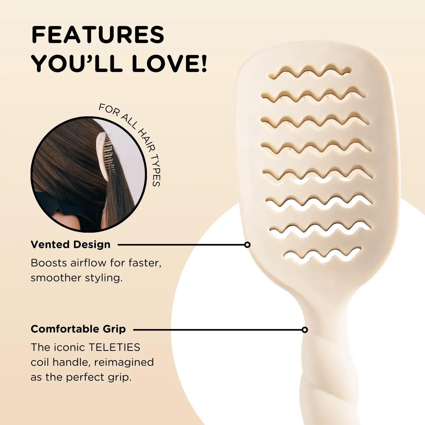 Vented Brush by Teleties