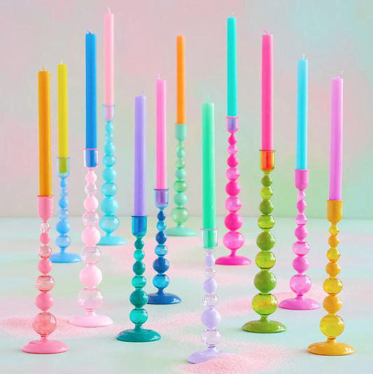 Sugar Plum Candle Holder 9''