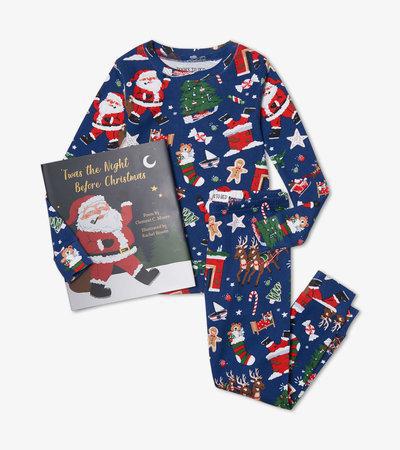 Twas The Night Before Christmas Pajama Set - Hanging With Book