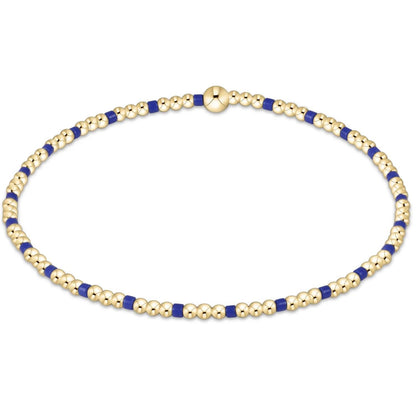 Gameday Hope Sincerity Pattern 2mm Bead Bracelet