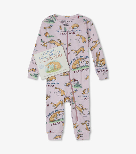 Guess How Much I Love You Baby Coverall - Hanging With Book