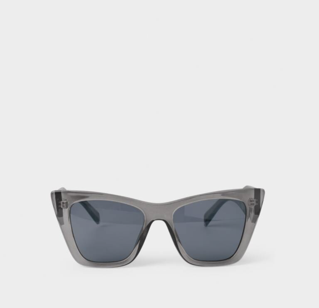 Porto Sunglasses Gray Transparent