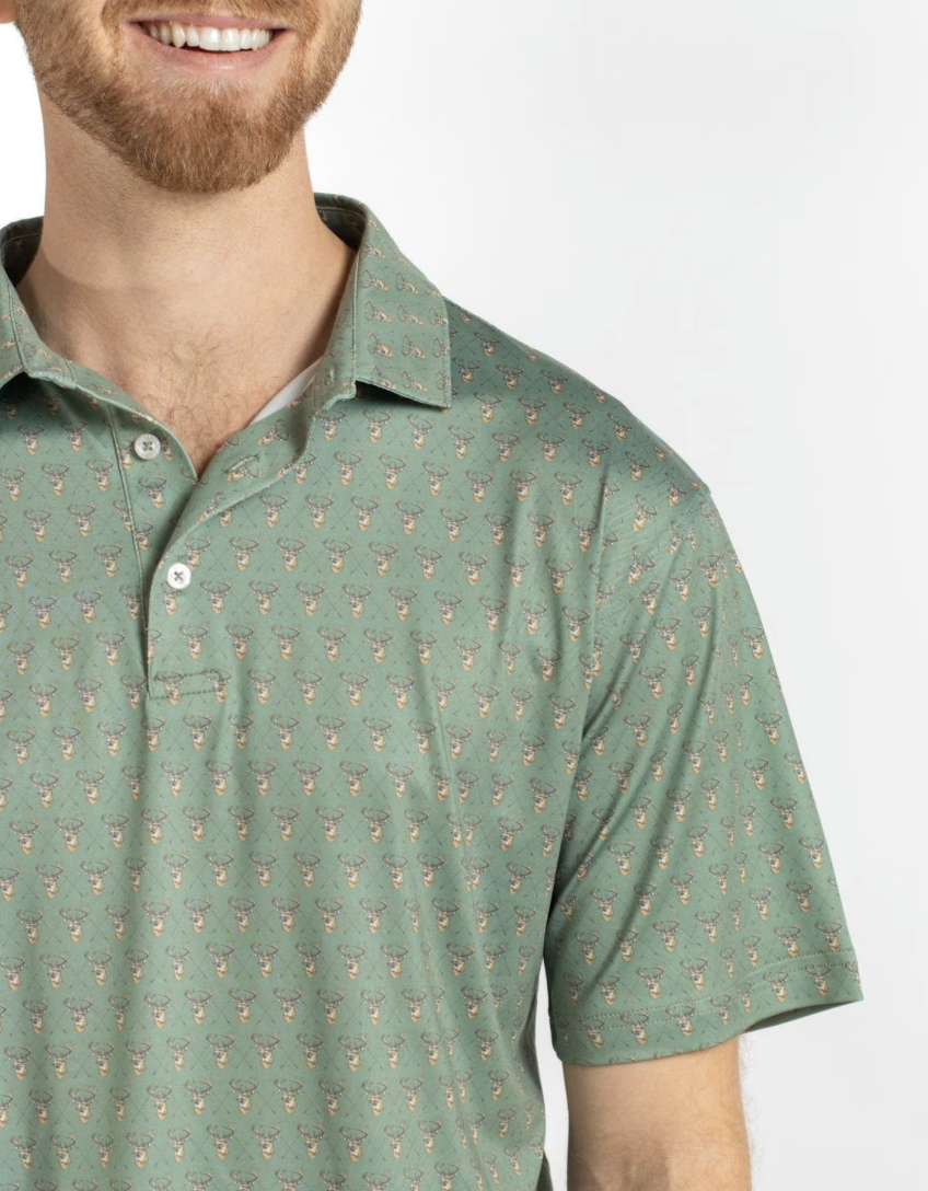 Men's Bow Hunting Performance Polo