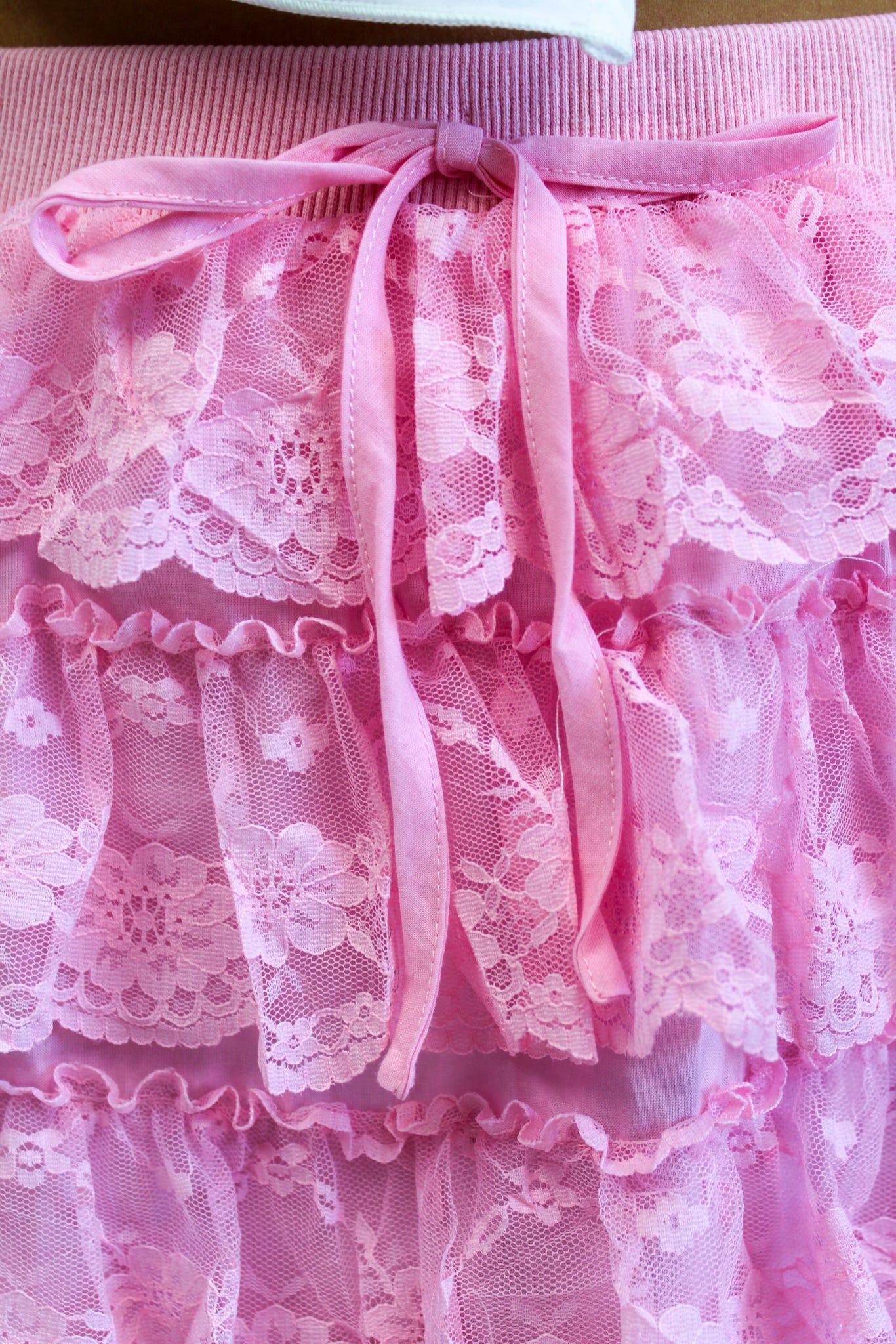 Ballet Blush Ruffle Skirt