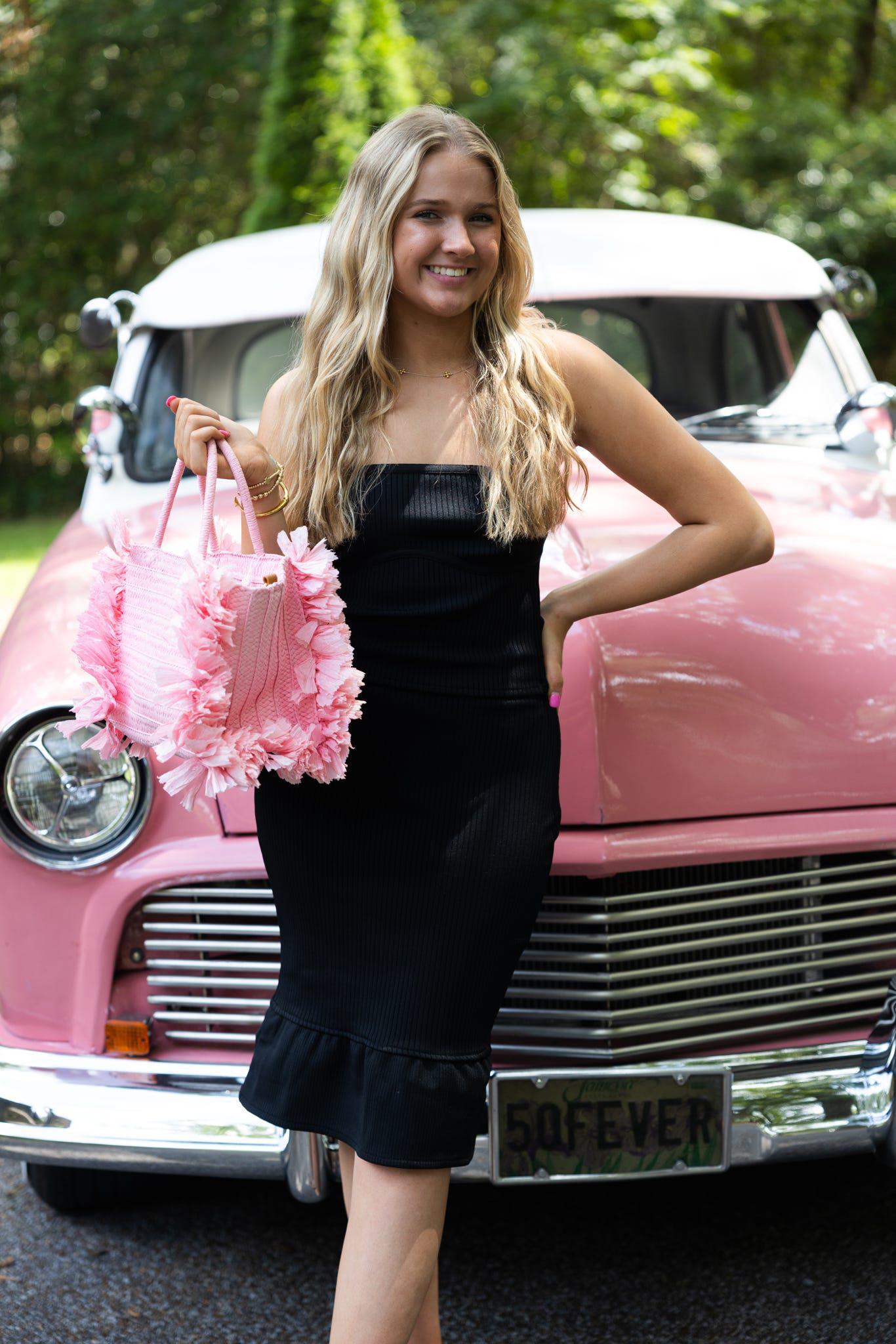 Bandage Tube Top And Skirt Set