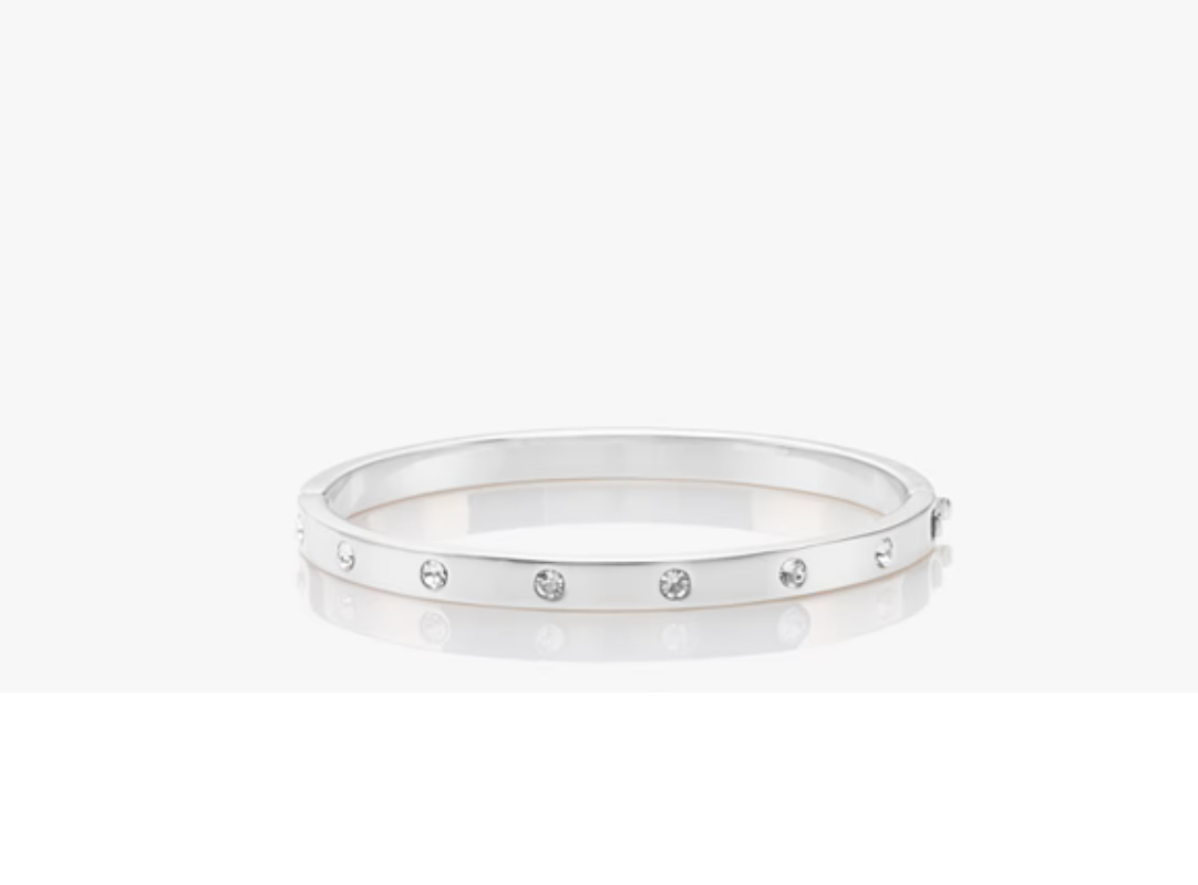 Set in Stone Hinged Bangle