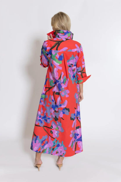 Miss Scarlet© Ruthie Shirt Dress Long