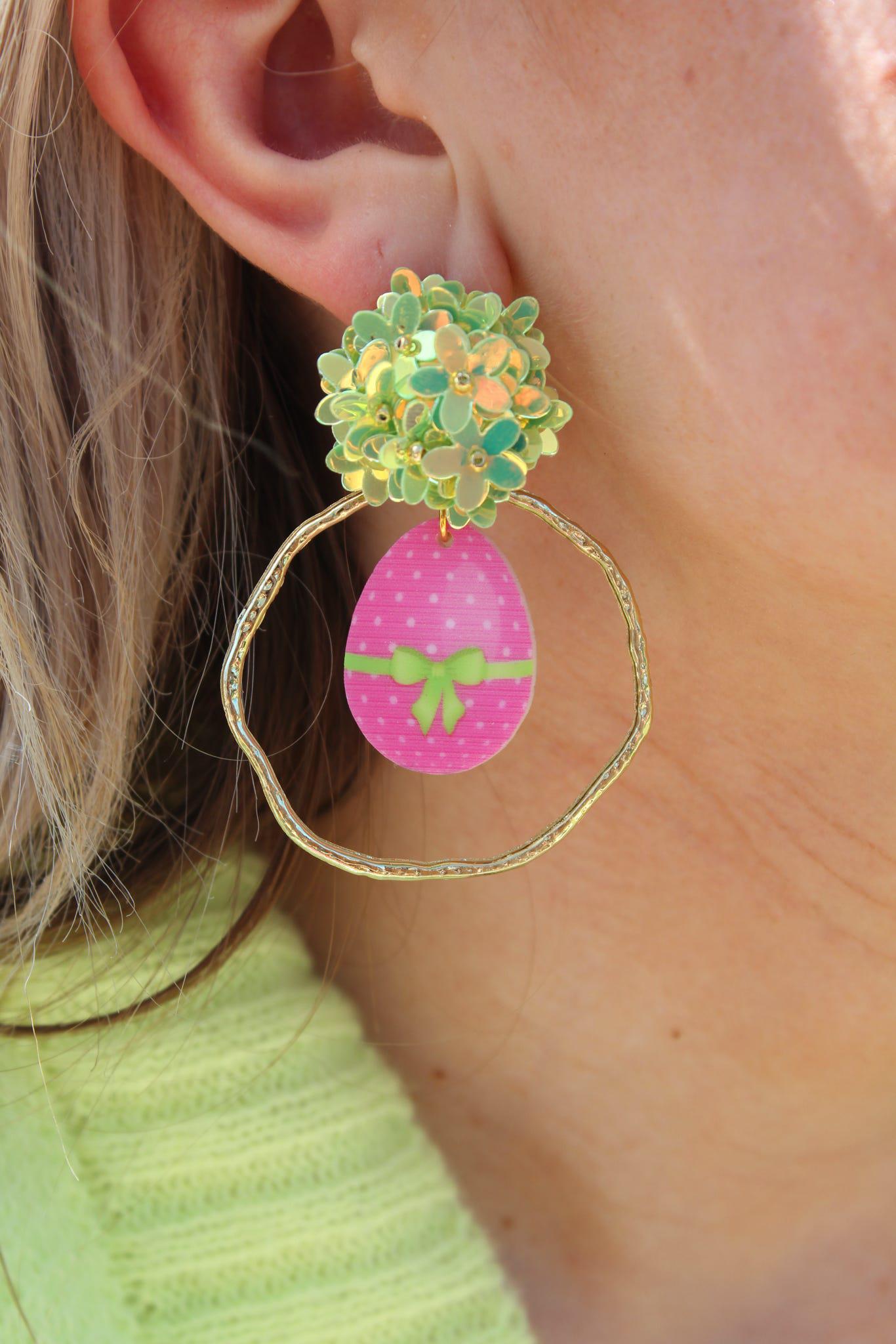 Easter Egg Earrings