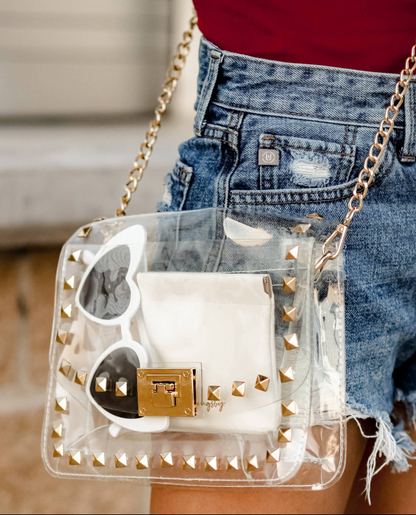 Clear Crossbody Stadium Purse