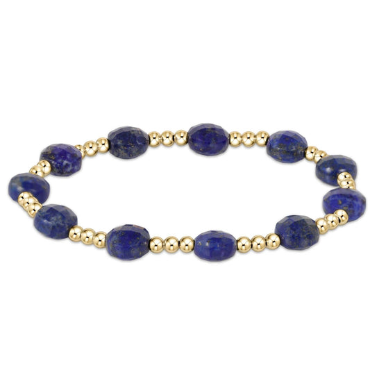 enewton Extends - Admire Gold 3mm Bead Bracelet - Lapis