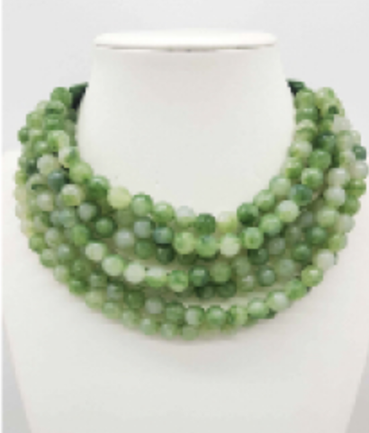 Chunky Beaded Layered Necklace