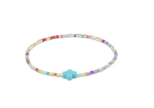 ENewton Extends - Hope Unwritten Signature Cross Bracelet
