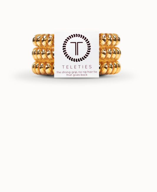Champagne Gold Small Teleties