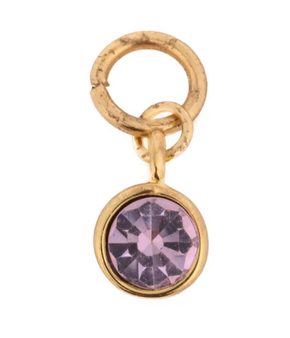 Thea Charm Bar - Birthstone Charms