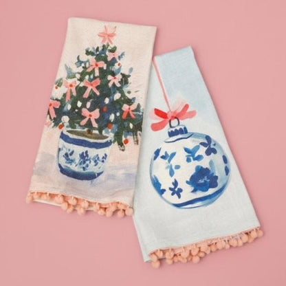 Blush Berry Bough (2 towels) Tea Towels
