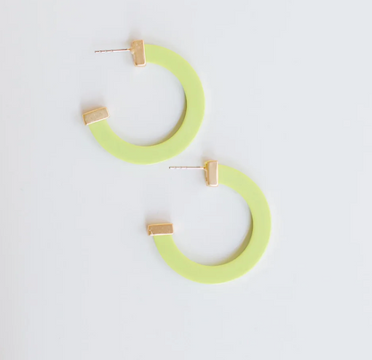 MEDIUM ACRYLIC HOOPS