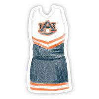 Auburn University Cheerleading Sticker, Collegiate, Gameday