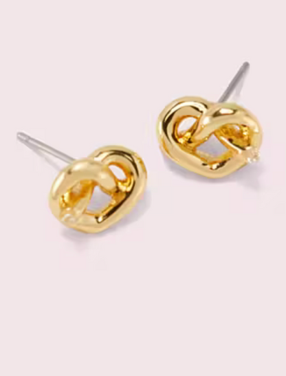 Loves Me Knot Stud Earrings