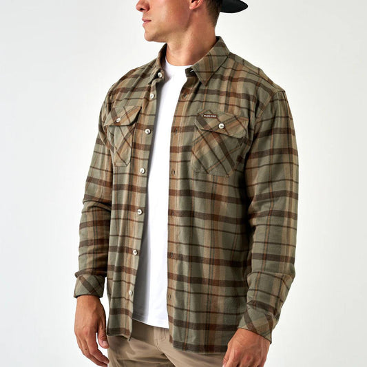 Flannel - Timber Brown