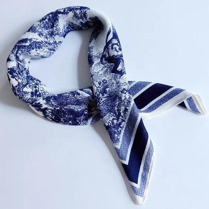 Textured Style Square Scarf