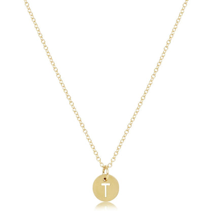 Respect Small Disc - Necklace