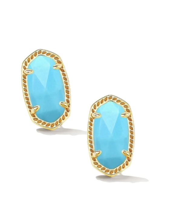 Ellie Gold Stud Earrings
