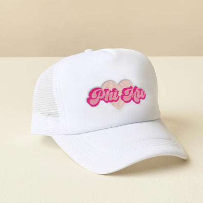 Sorority White Trucker Hat