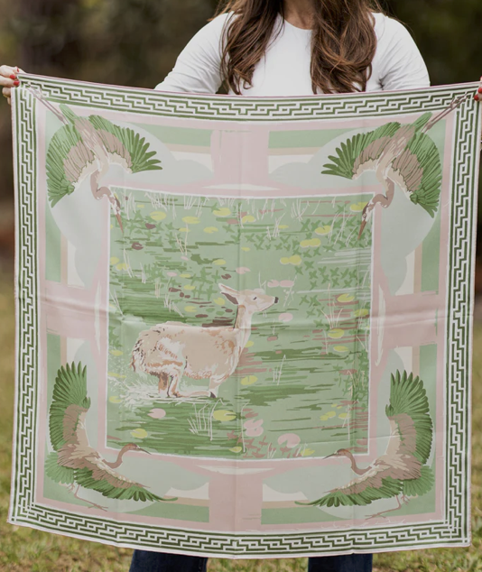 Double Sided Silk Scarf