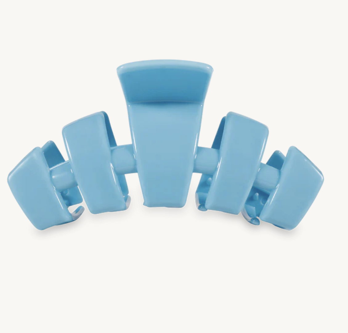 Classic Medium Hair Clip Baby Blue