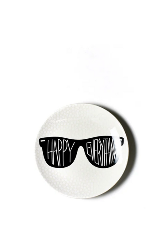 Happy Everything Sunglasses Salad Plate
