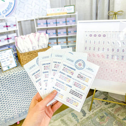 Simplified Mahjong Card for Beginners