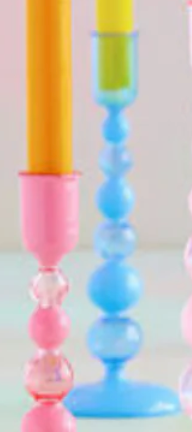 Sugar Plum Candle Holder 9''