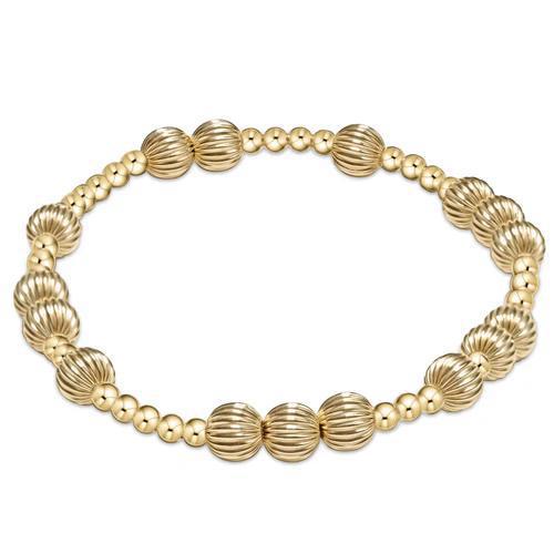 Enewton Extends - Hope Unwritten Dignity 6mm Bead Bracelet - Gold