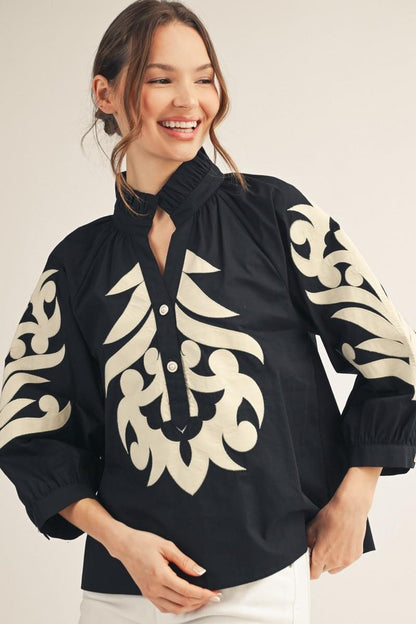 Baroque Beauty Top