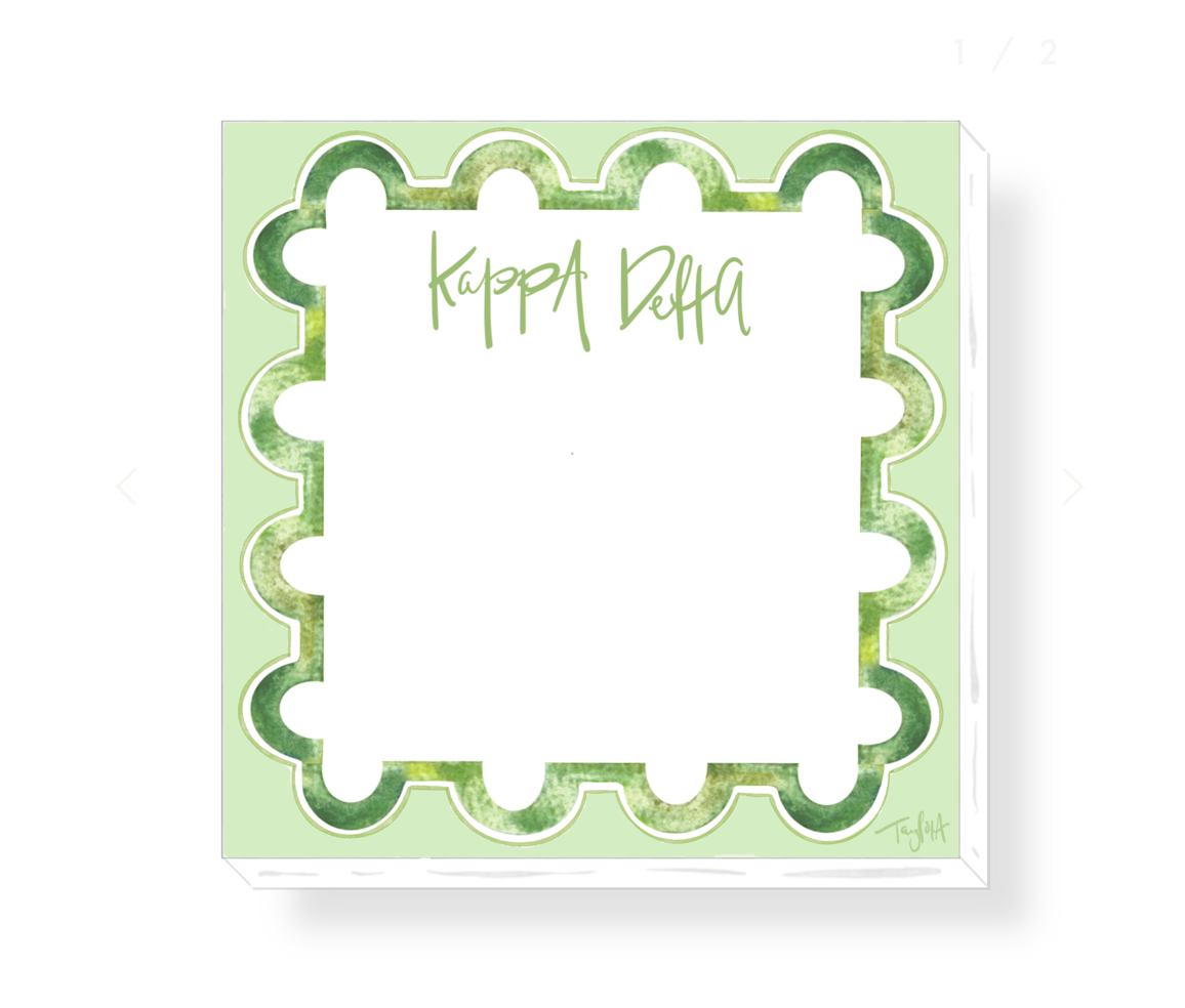 Sorority Notepad