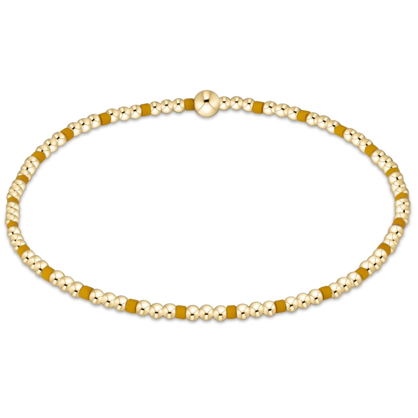 Gameday Hope Sincerity Pattern 2mm Bead Bracelet